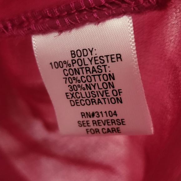 🌿New Directions Women's 1X Magenta Lace Bodice & Sleeves Sheer Fully Lined - Picture 6 of 14